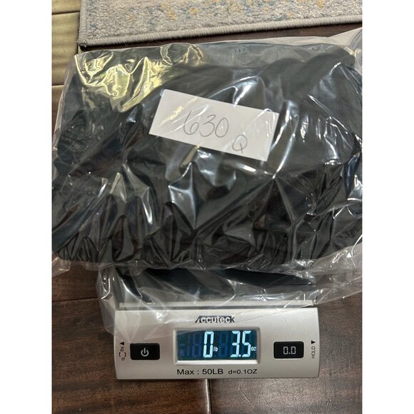 Dolce Vita Textured Cashmere Scarf Black One Size Fringe Trim Neck Wrap Shawl - Picture 9 of 9